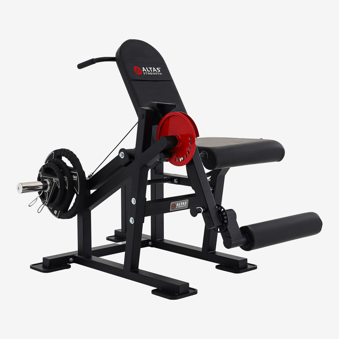 Compact Leg Curl & Extension Machine for Home Gym – ALTAS AL-169 Strength Equipment