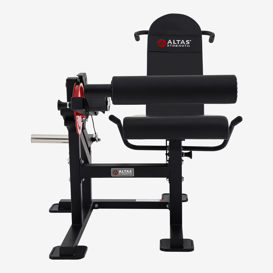 Compact Leg Curl & Extension Machine for Home Gym – ALTAS AL-169 Strength Equipment