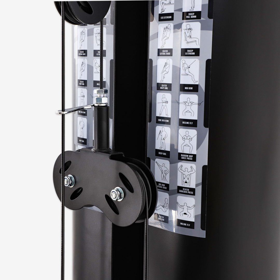 Multi-Functional Trainer for Home Gym – ALTAS AL-179B Light-Commercial Equipment