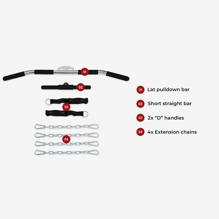 Multi-Functional Trainer for Home Gym – ALTAS AL-179B Light-Commercial Equipment