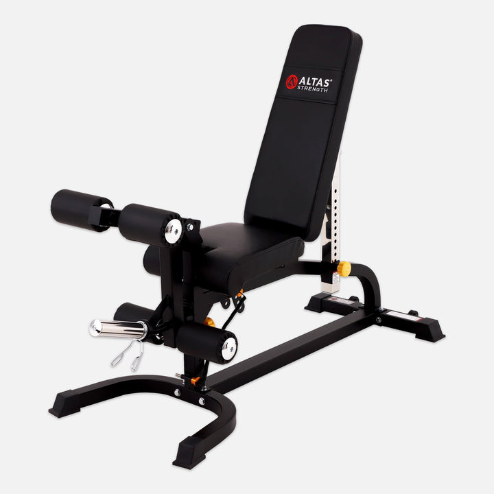 Adjustable Multi-Functional Weight Bench for Home Gym – ALTAS AL-3018 Strength Equipment