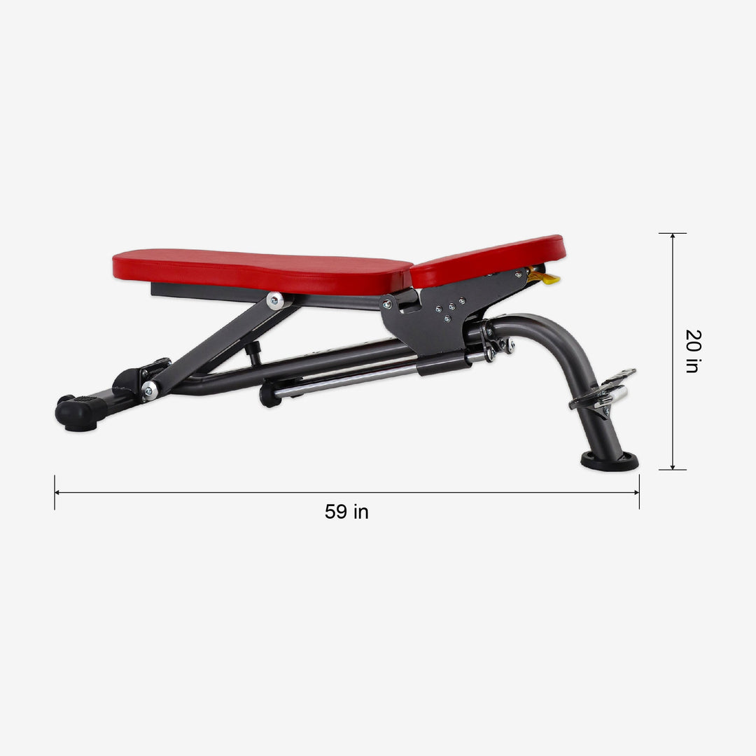 ALTAS Strength AL-4005 Multi-Functional Adjustable Bench – Commercial Grade Equipment