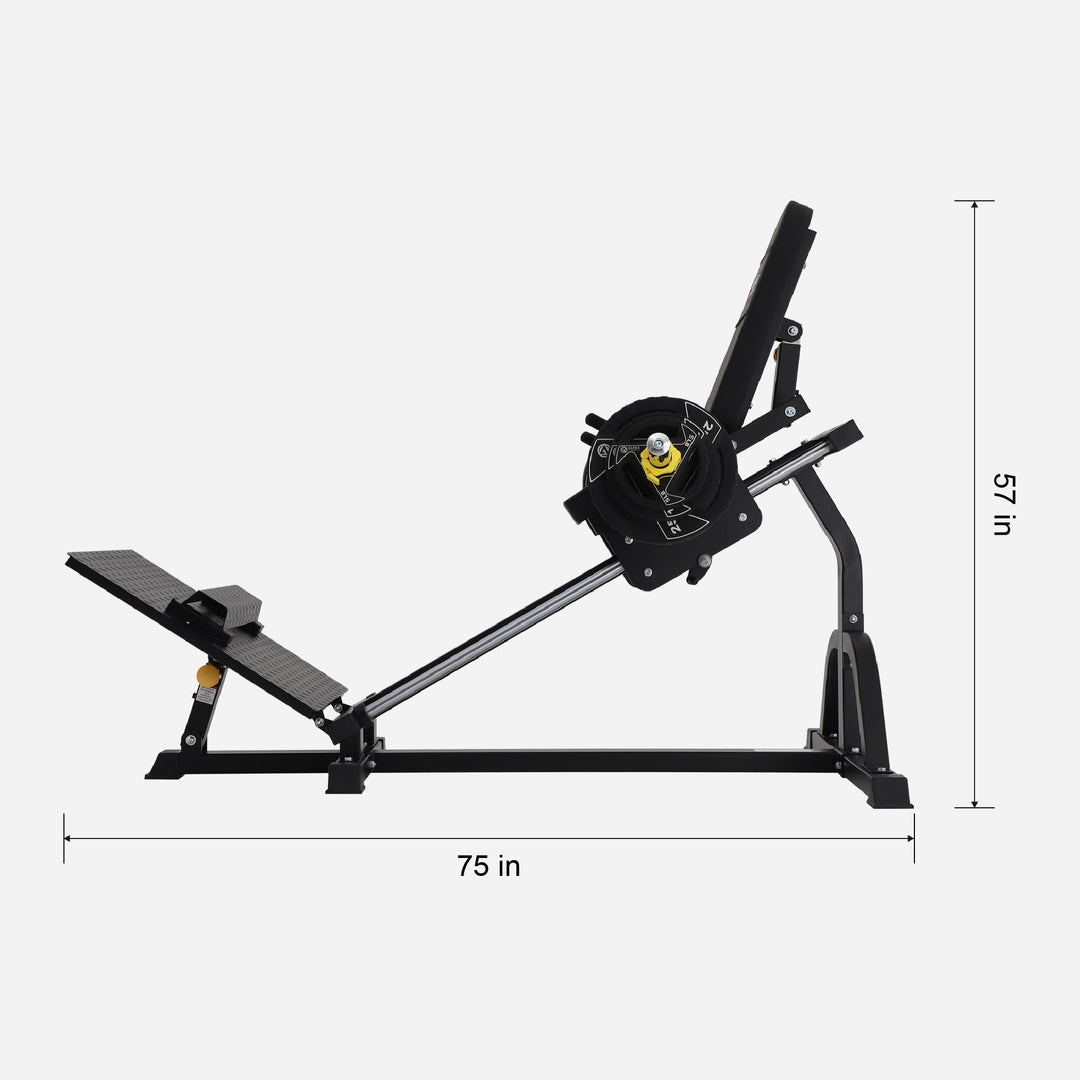 Compact Leg Sled Machine for Home Gym – ALTAS AL-6007 Strength Equipment