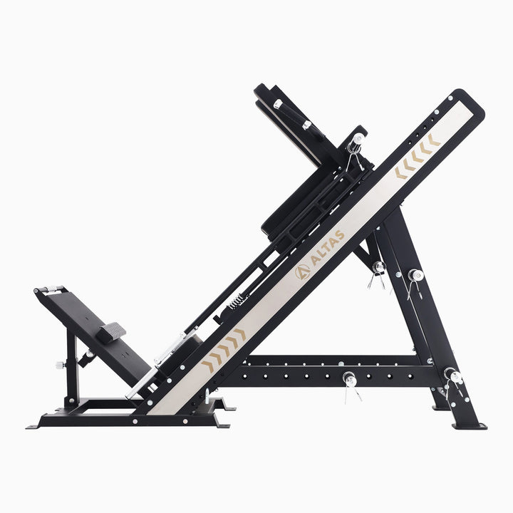 Leg Press and Hack Squat Machine for Home Gym – ALTAS AL-6026 Strength Equipment