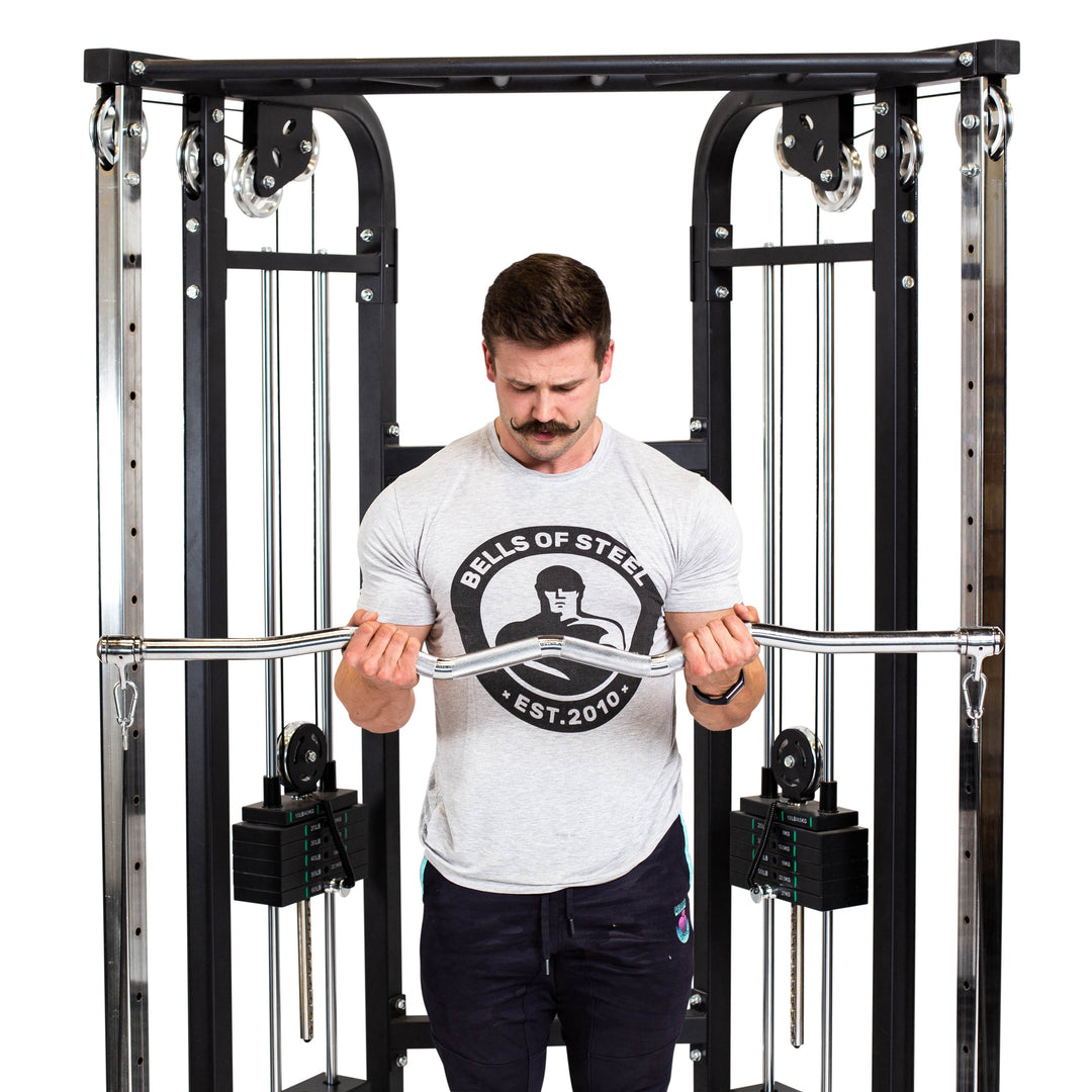 Double Hook EZ Curl Bar Cable Attachment - view 7