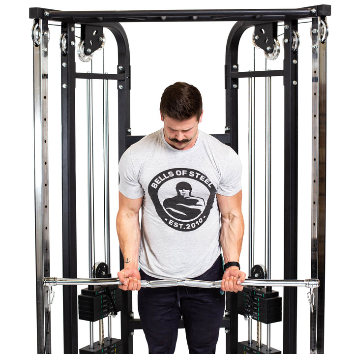 Double Hook EZ Curl Bar Cable Attachment - view 8