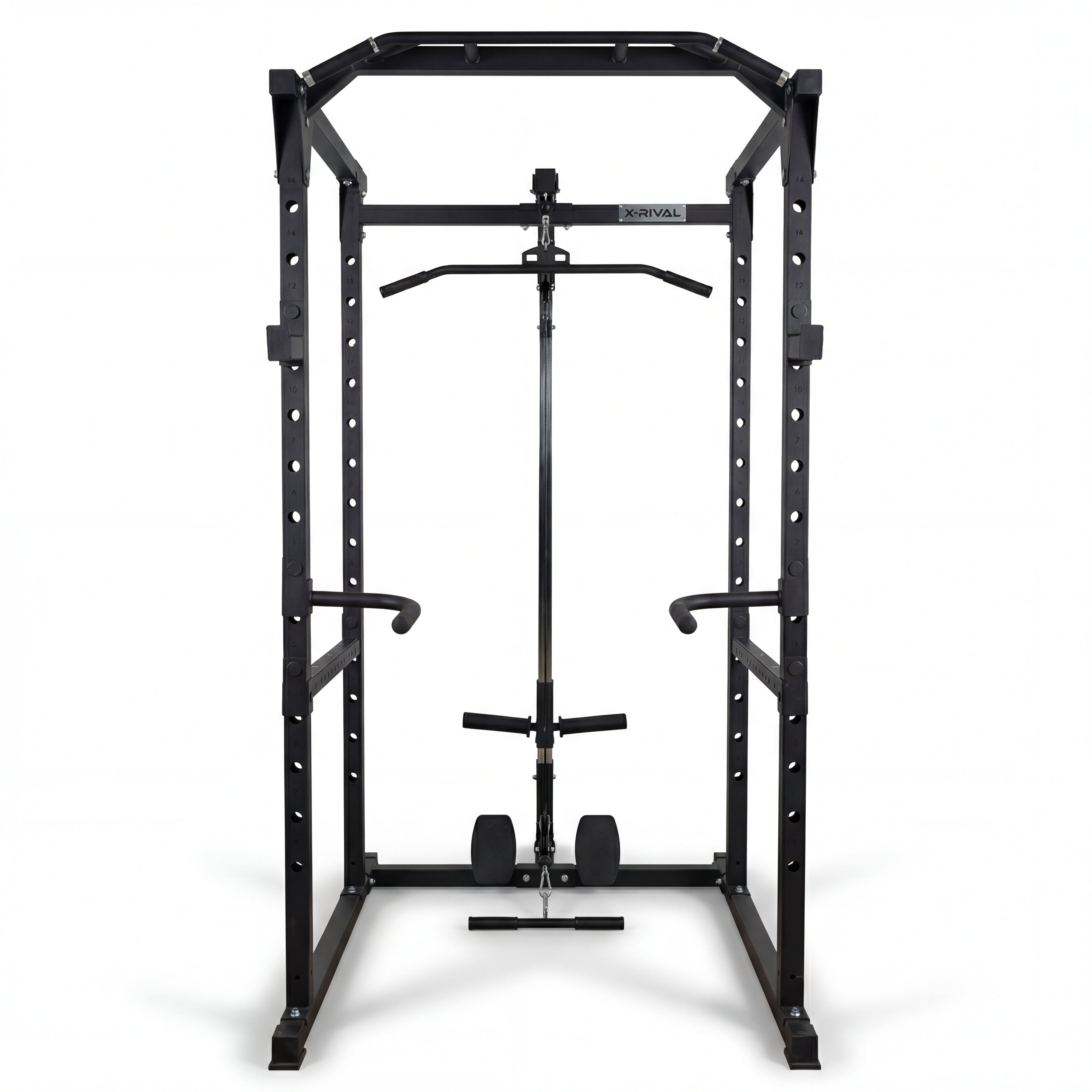 Power Rack With Lat Pull-Down XRPC02 | X-RIVAL – X-Rival Fitness Edmonton