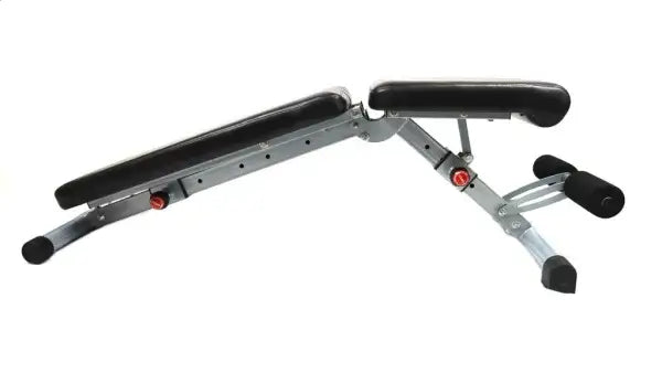 Adjustable Bench XRAB02 X-RIVAL, versatile design for incline, flat, and decline workouts, ideal for gym enthusiasts.