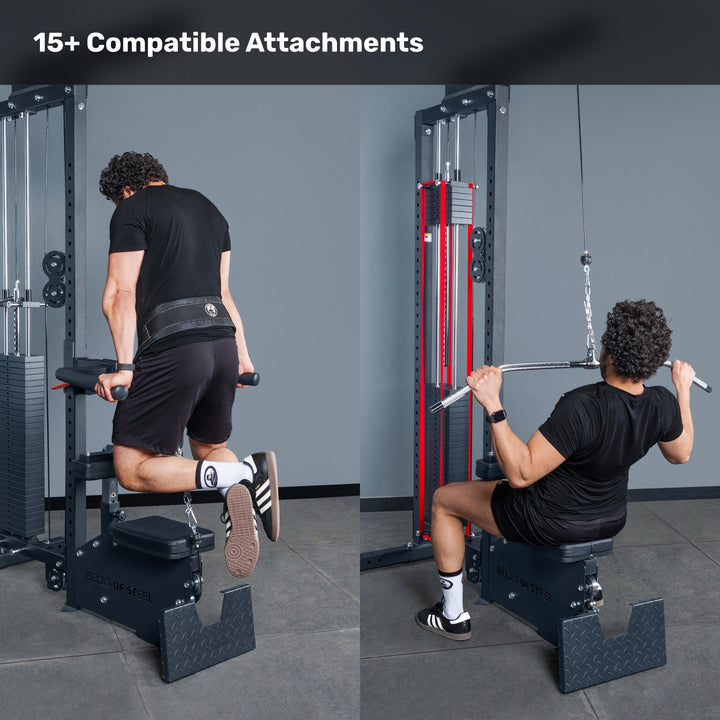 Lat Pulldown Low Row Machine