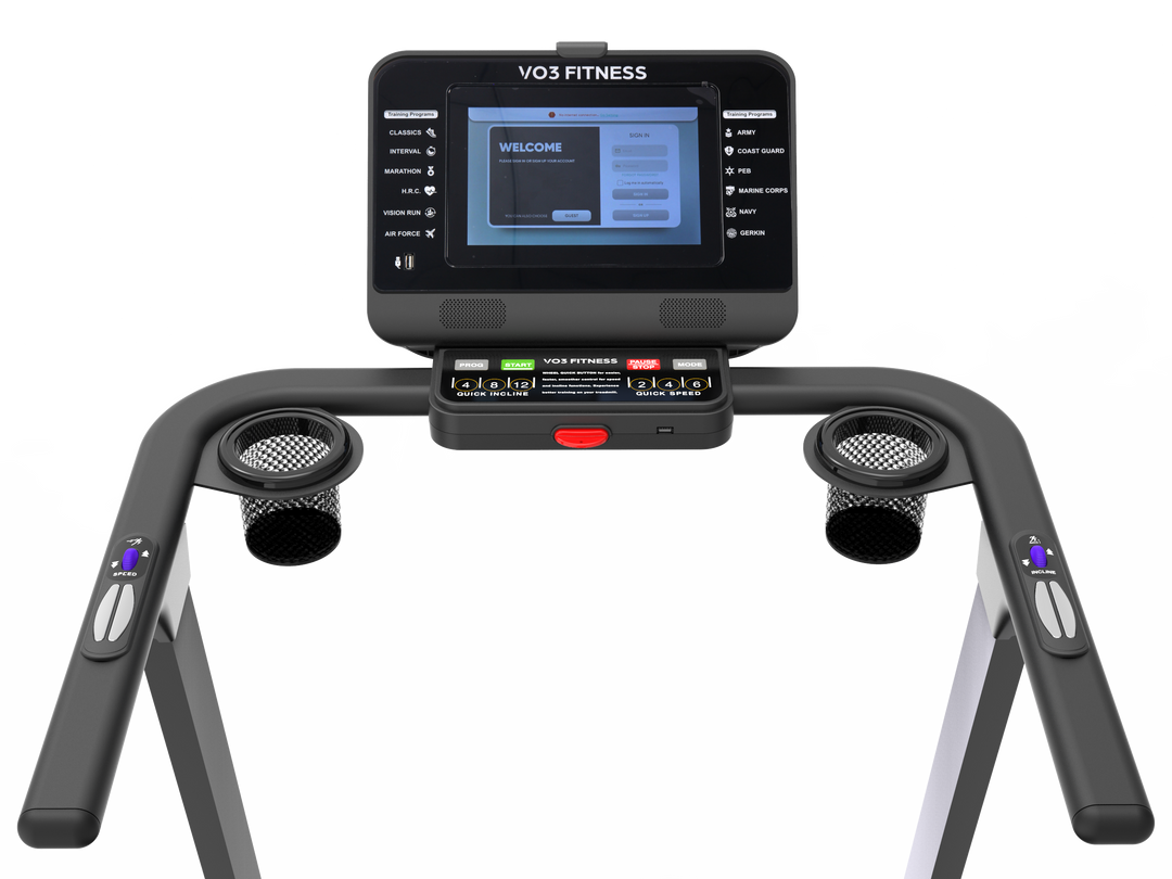 VO3 Fitness T30e Folding Treadmill