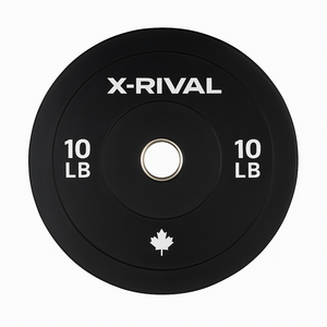 X-RIVAL Black Bumper Plates – Premium Durability, Performance & Style (Pairs)