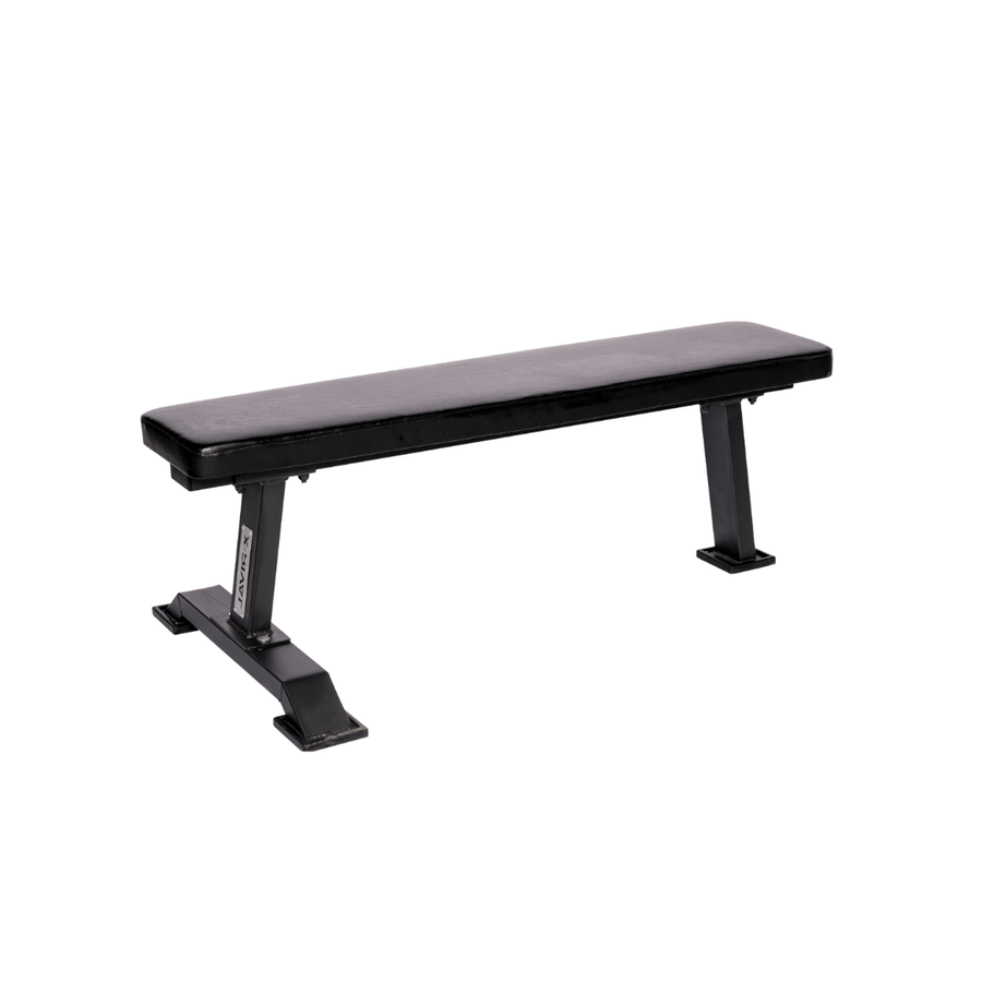 X-RIVAL Flat Bench XRFB01 for strength training, ideal for barbell and dumbbell workouts in home gyms.