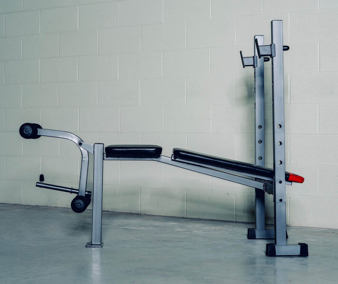 X-RIVAL Press Bench ABP78 with adjustable settings for versatile upper body workouts in a gym setting.